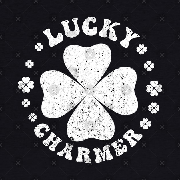 LUCKY CHARMER ST PATRICKS DAY shamrock vintage by NIKA13